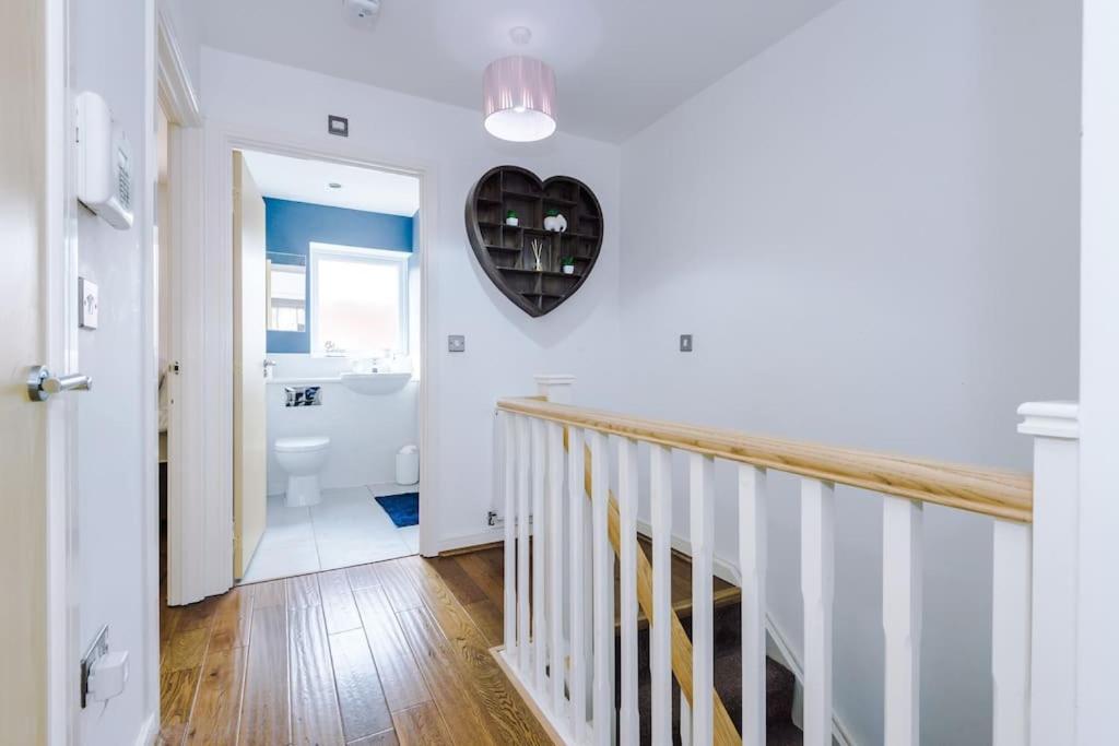 Modern Townhouse Near Coop Live Etihad Villa Manchester Eksteriør billede